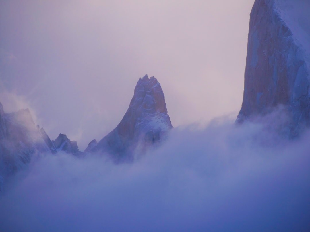 argentine landscape at sunset